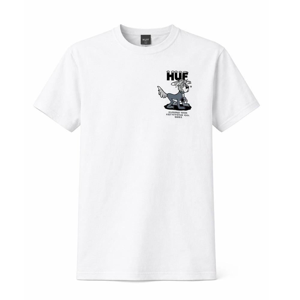 HUF short sleeve graphic T-shirt in white